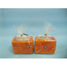 Pumpkin Candlestick Shape Ceramic Crafts (LOE2361-6.5z)